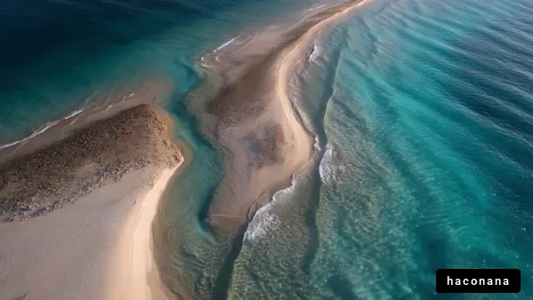 美しい青い海の風景