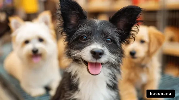 かわいい犬たちの笑顔