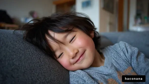 笑顔の子供のポートレート