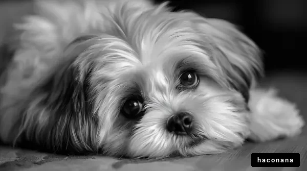 優しいまなざしの犬