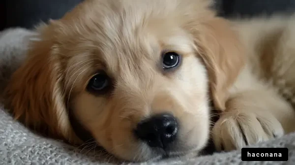 かわいい子犬のアップ